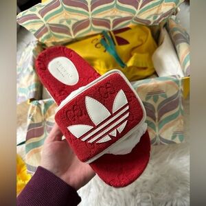 Gucci & Adidas slides